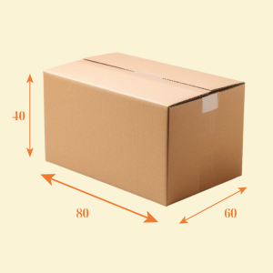 Hộp Carton đóng hàng 80x60x40 cm