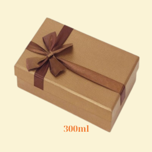 HGK48 – Hộp Kraft đựng quà có thắt nơ 300ml