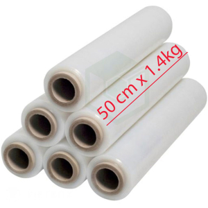 Màng PE Quấn Pallet 1.4kg 50cm Lõi Giấy 200 Gram